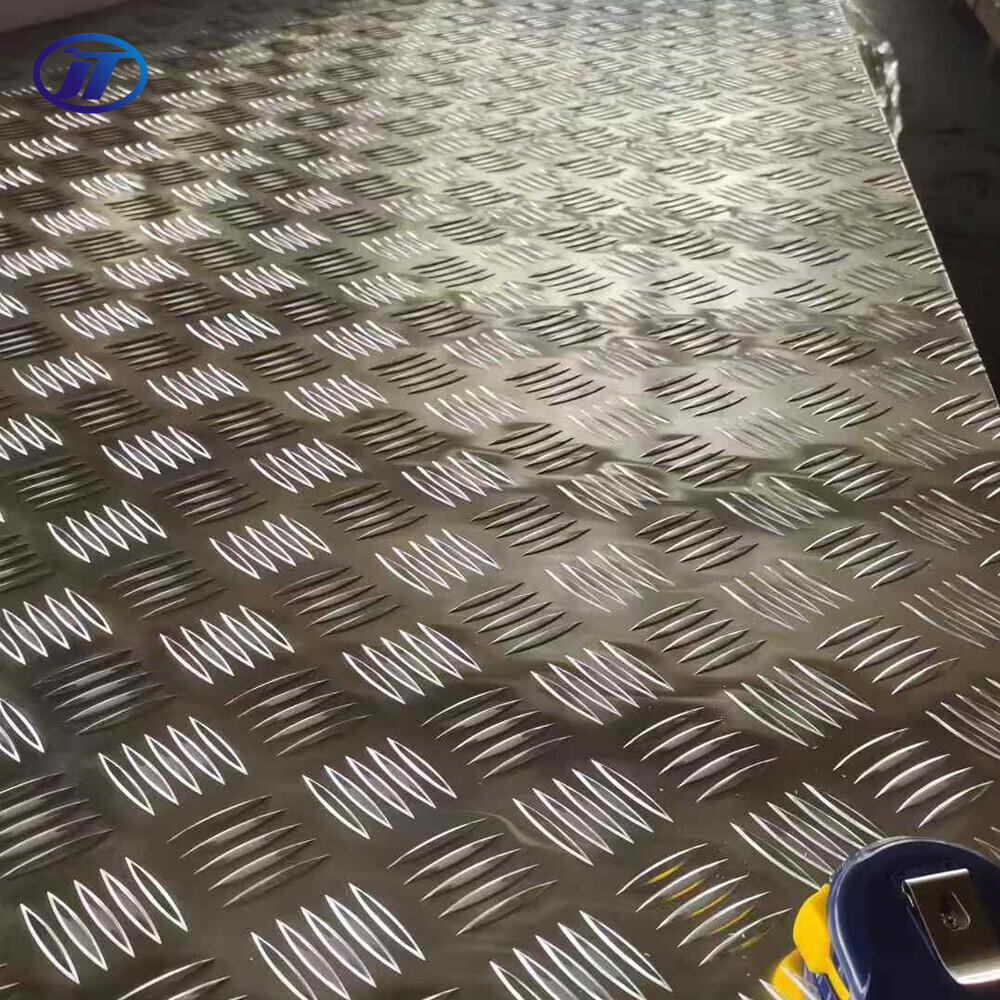 Алюминиевая рифленая плита Алюминиевая рифленая плита