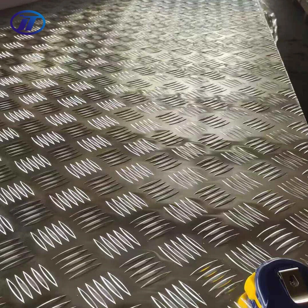 5083 Алюминиевая рифленая плита 5083 Алюминиевая рифленая плита