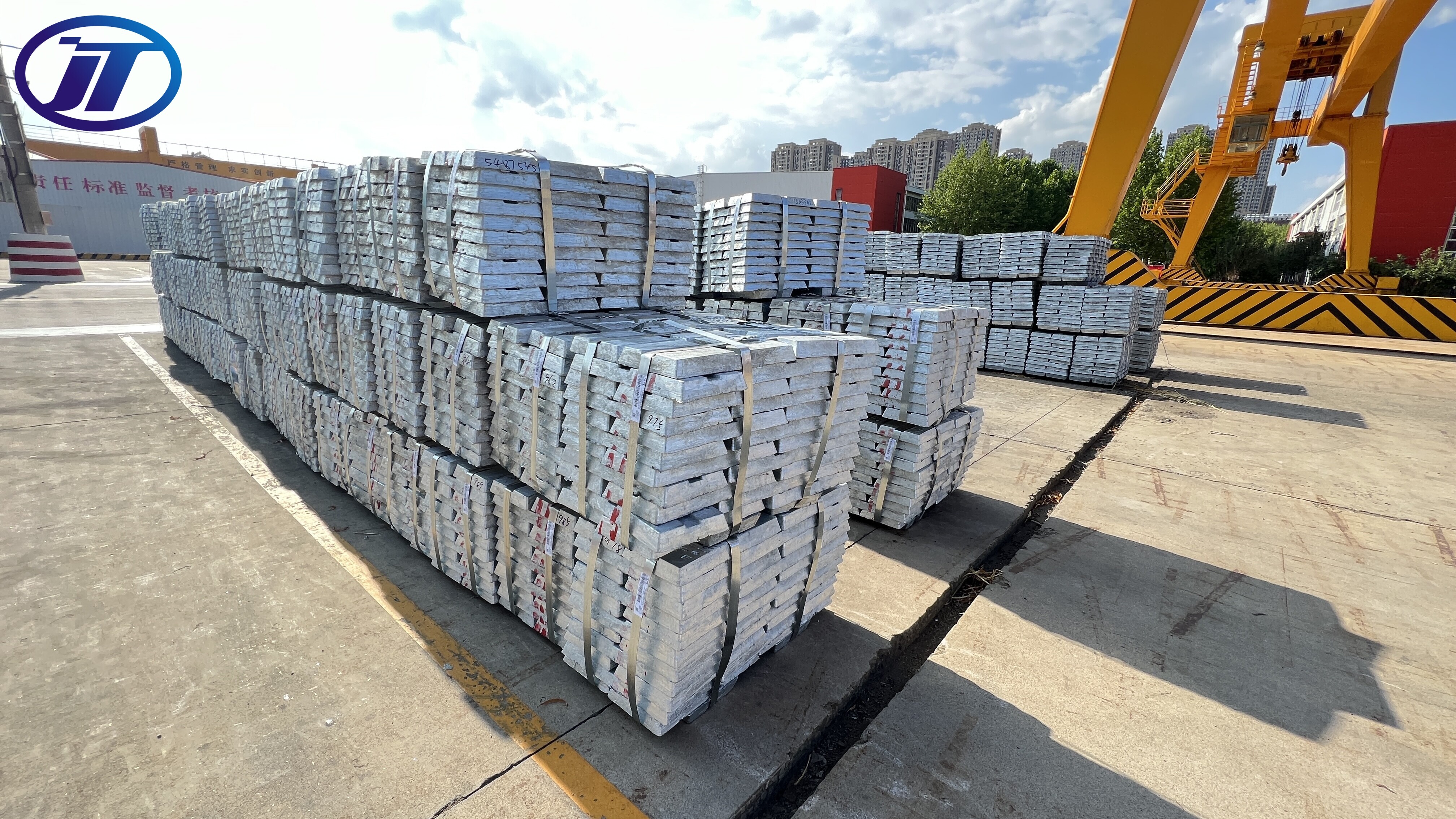 Оцинкованный слиток методом горячего цинкования