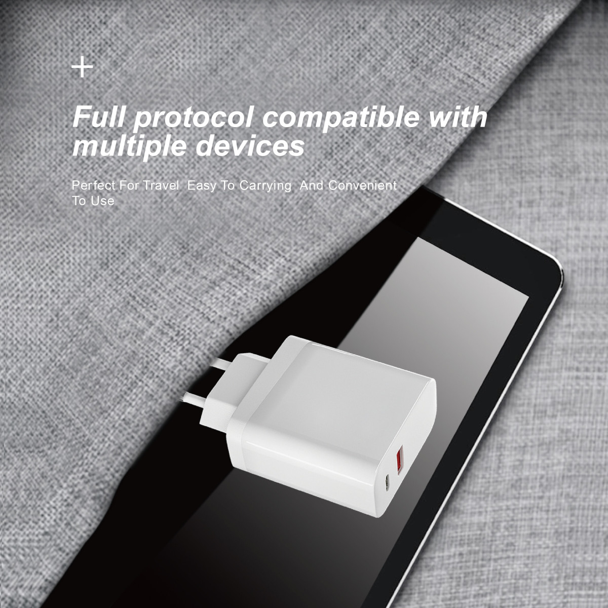 Быстрое зарядное устройство высокой мощности PD мощностью 40 Вт