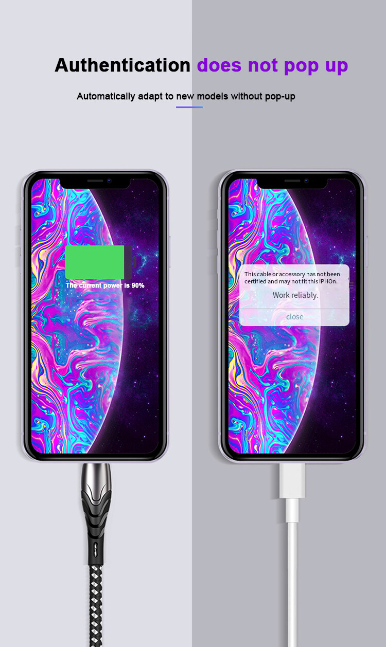 A027 сверхбыстрая зарядка на 5 ампер с двойной оплеткой из нейлона быстрая полная зарядка Поддержка быстрой зарядки QC