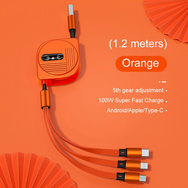 G7 Быстрая зарядка мощностью 100 Вт одним нажатием кнопки, трехскоростная быстрая зарядка