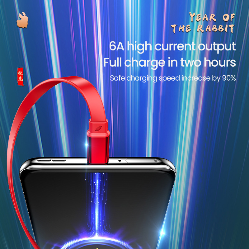 A052 Настраиваемый высокоточный кабель для быстрой зарядки данных 