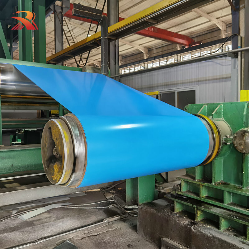 Цветной рулон с покрытием