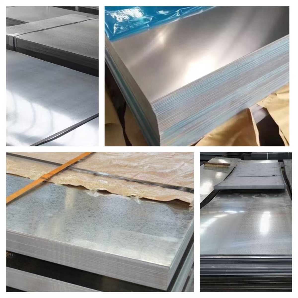 库存镀锌板拼图