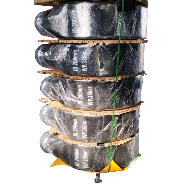 8 inch 240PSI W.P. TPU layflat water frac hose