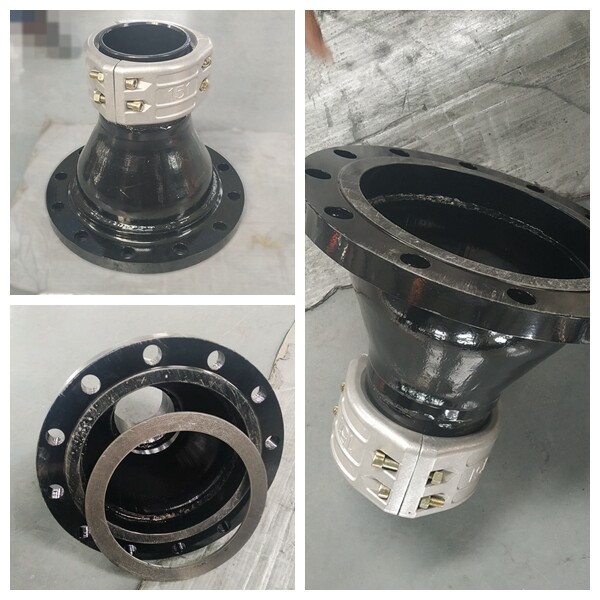 Flange fittings for polyurethane hose，DN100~DN400 TPU lay flat hose flanges