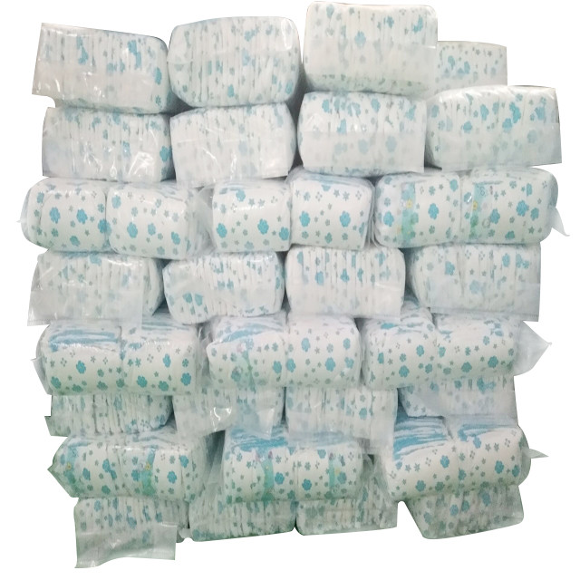 Disposable B Grade Baby Diaper Stock 3D Rounder Disposable B Grade Baby Diaper Stock 3D Rounder