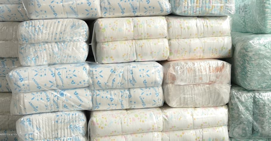 B - grade baby pull - up diapers