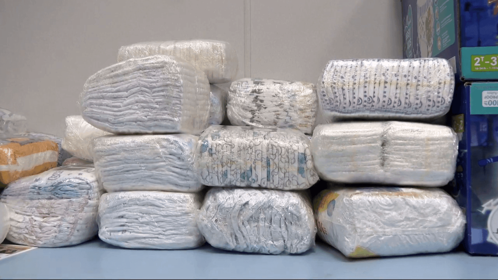 High - absorbency B - grade baby diapers