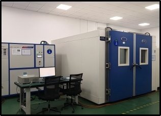 Prueba de rendimiento eléctrico del sistema de baterías