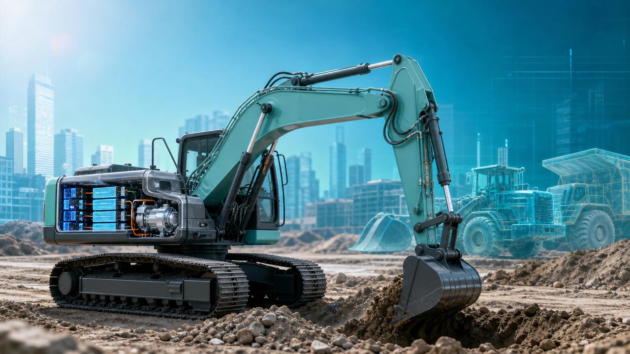 Cómo los paquetes de baterías respaldan operaciones más limpias de excavadoras
