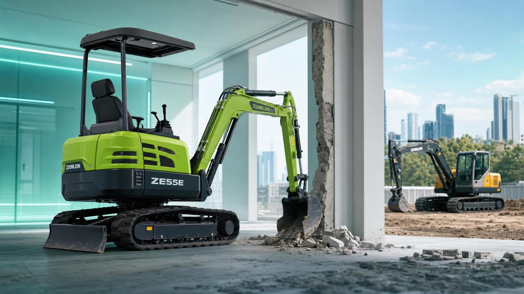 Excavadora mini eléctrica frente a modelos diésel: ¿qué trabajos se adaptan realmente a una máquina eléctrica?