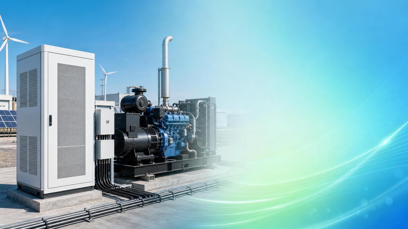 Cómo un sistema de almacenamiento de energía de generación diésel de 100KWh reduce el desperdicio de combustible
