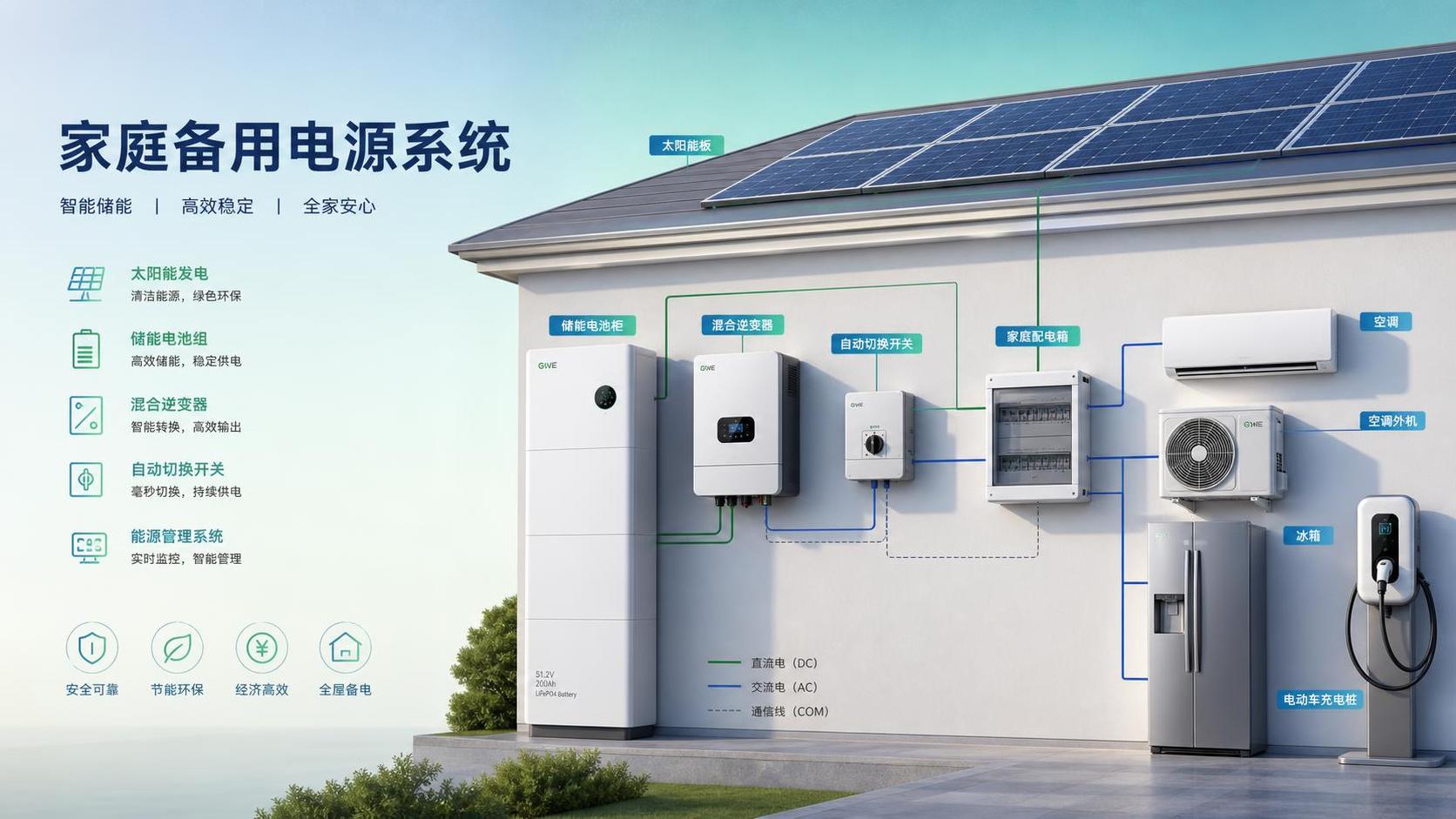 ¿Cuándo necesita algo más que una batería el almacenamiento de energía residencial para alimentación de respaldo?