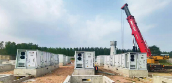 Localização do projeto: Xintai, Shandong Capacidade de armazenamento de energia: 100MW/200MWh
