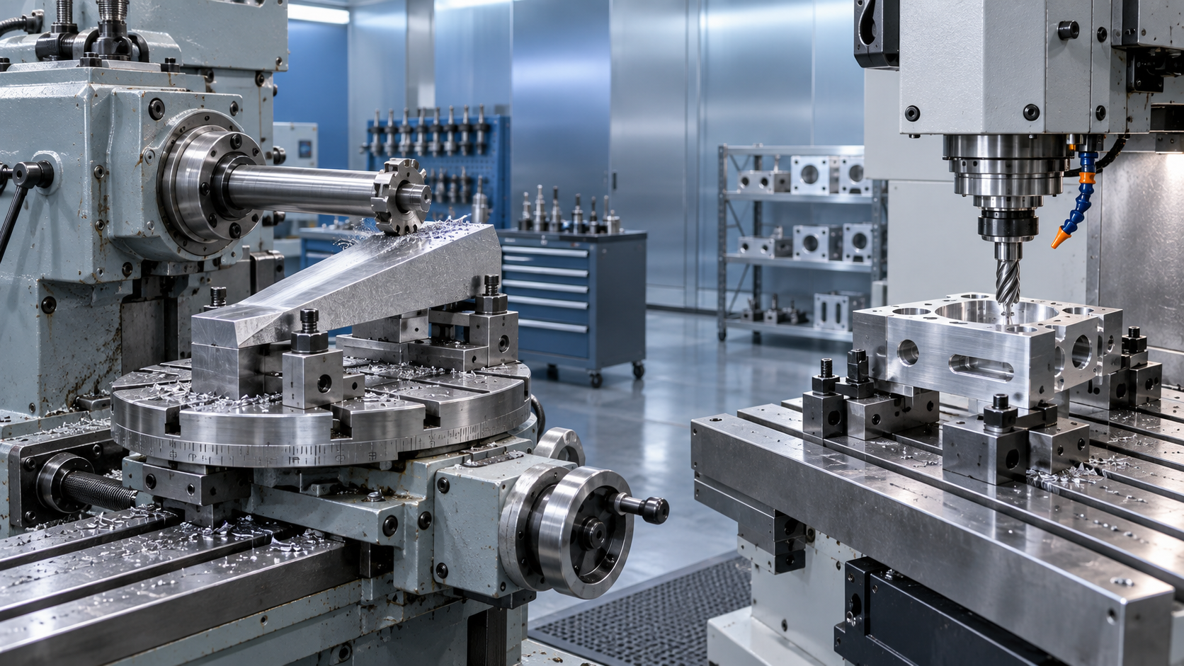 Universal Milling Machine vs Vertical Mill: Which Fits Low-Volume Parts? Универсальный фрезерный станок или вертикальный фрезерный станок: что подходит для мелкосерийных деталей?