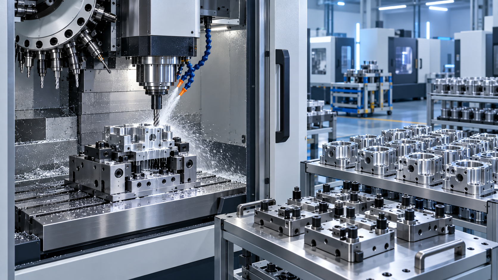 When a Vertical Machining Center Delivers ROI in Batch Metal Production Когда вертикальный обрабатывающий центр обеспечивает окупаемость инвестиций в серийном производстве металлических деталей