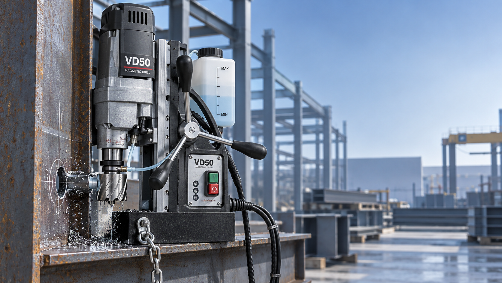Magnetic Drill VD50: What to Check Before Buying for Site Fabrication Taladro magnético VD50: qué comprobar antes de comprar para fabricación en obra