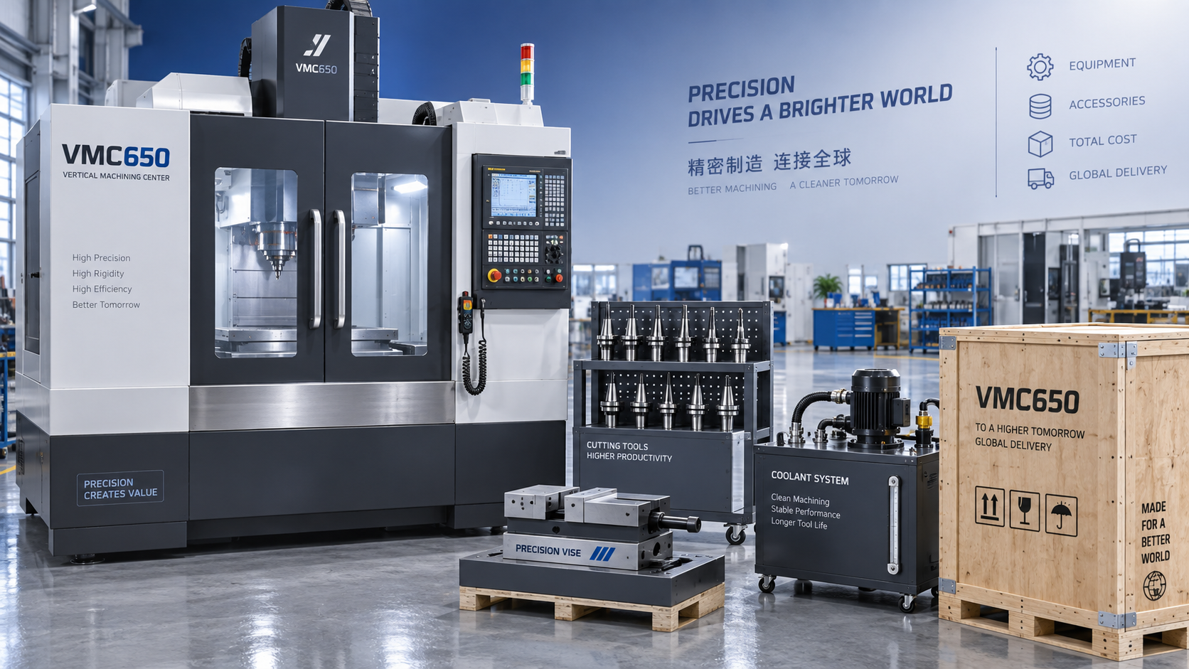 Comparación de cotizaciones de VMC650: costes más allá del precio de compra de la máquina