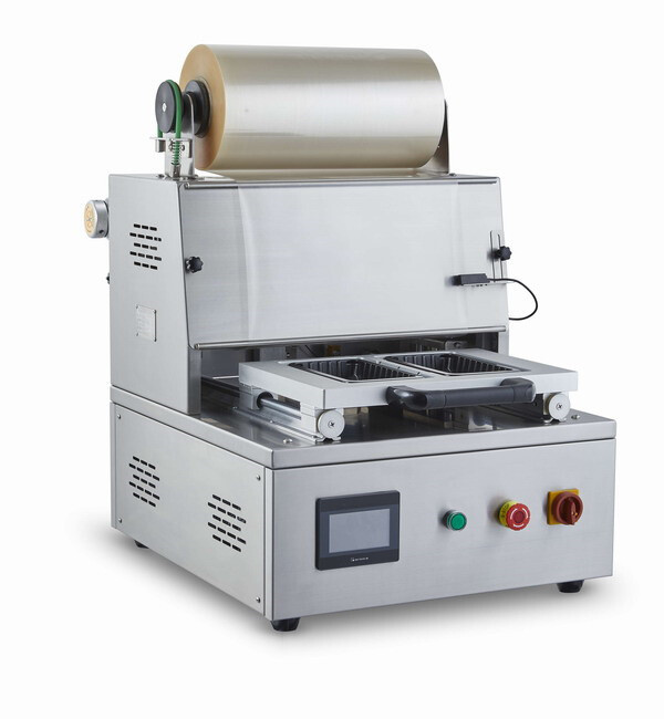 DQ400T-E Food Nitrogen Gas Flushing MAP Tray Sealer Modified Atmosphere Packaging Tray Sealing Machine DQ400T-E Food Nitrogen Gas Flushing MAP Tray Sealer Modified Atmosphere Packaging Tray Sealing Machine