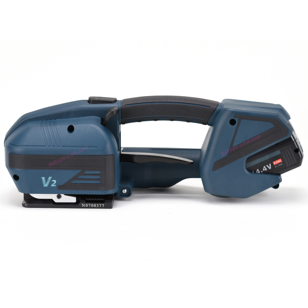 V2 Handheld Semi-Automatic Electric Strapping Machine Battery Powered Tools for PP/PET 13-16mm Packing Belts V2 Handheld Semi-Automatic Electric Strapping Machine Battery Powered Tools for PP/PET 13-16mm Packing Belts