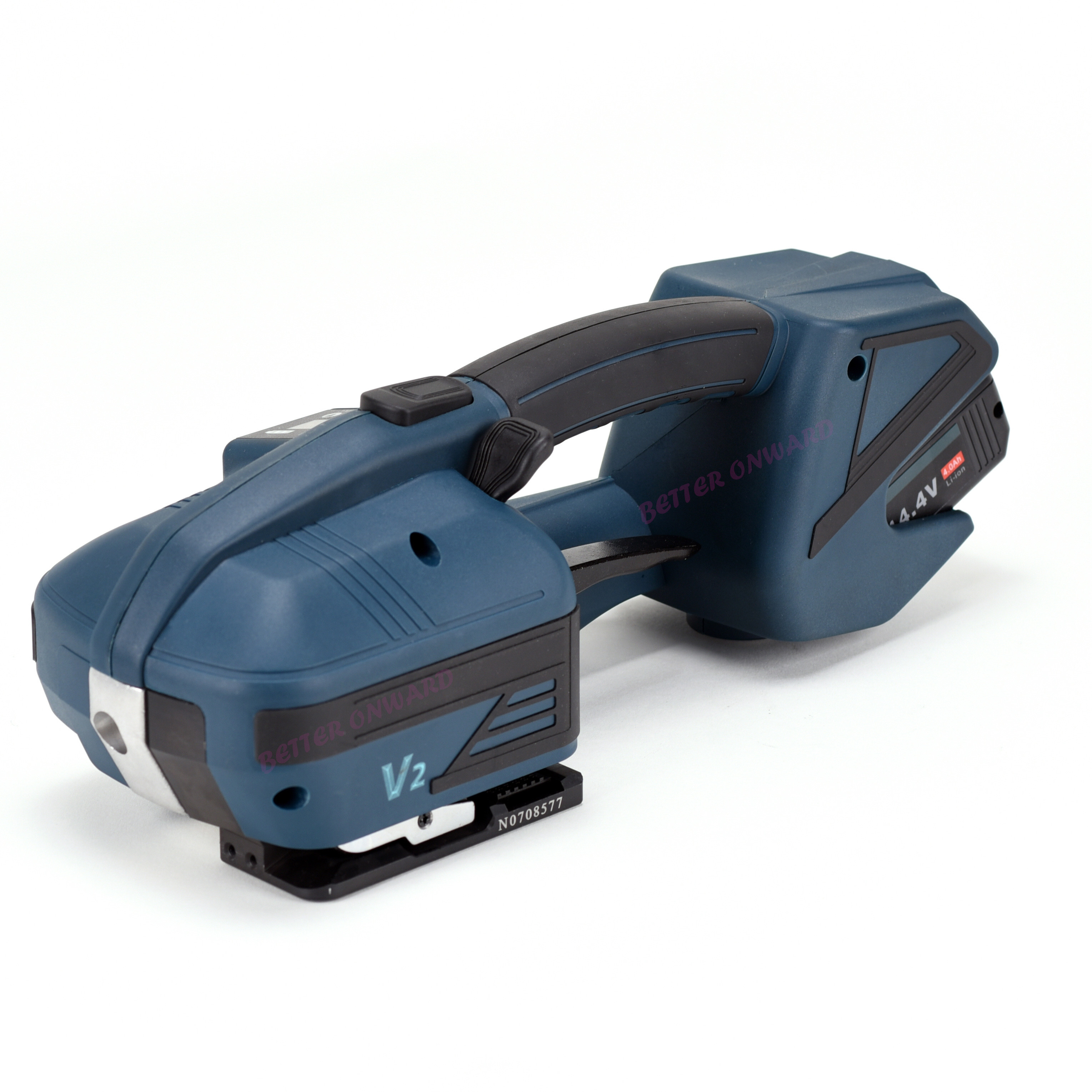 V2 Handheld Semi-Automatic Electric Strapping Machine Battery Powered Tools for PP/PET 13-16mm Packing Belts