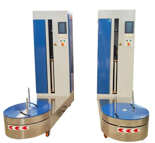 LP600F-L Automatic Airport Luggage Baggage Stretch Film Wrapping Machine