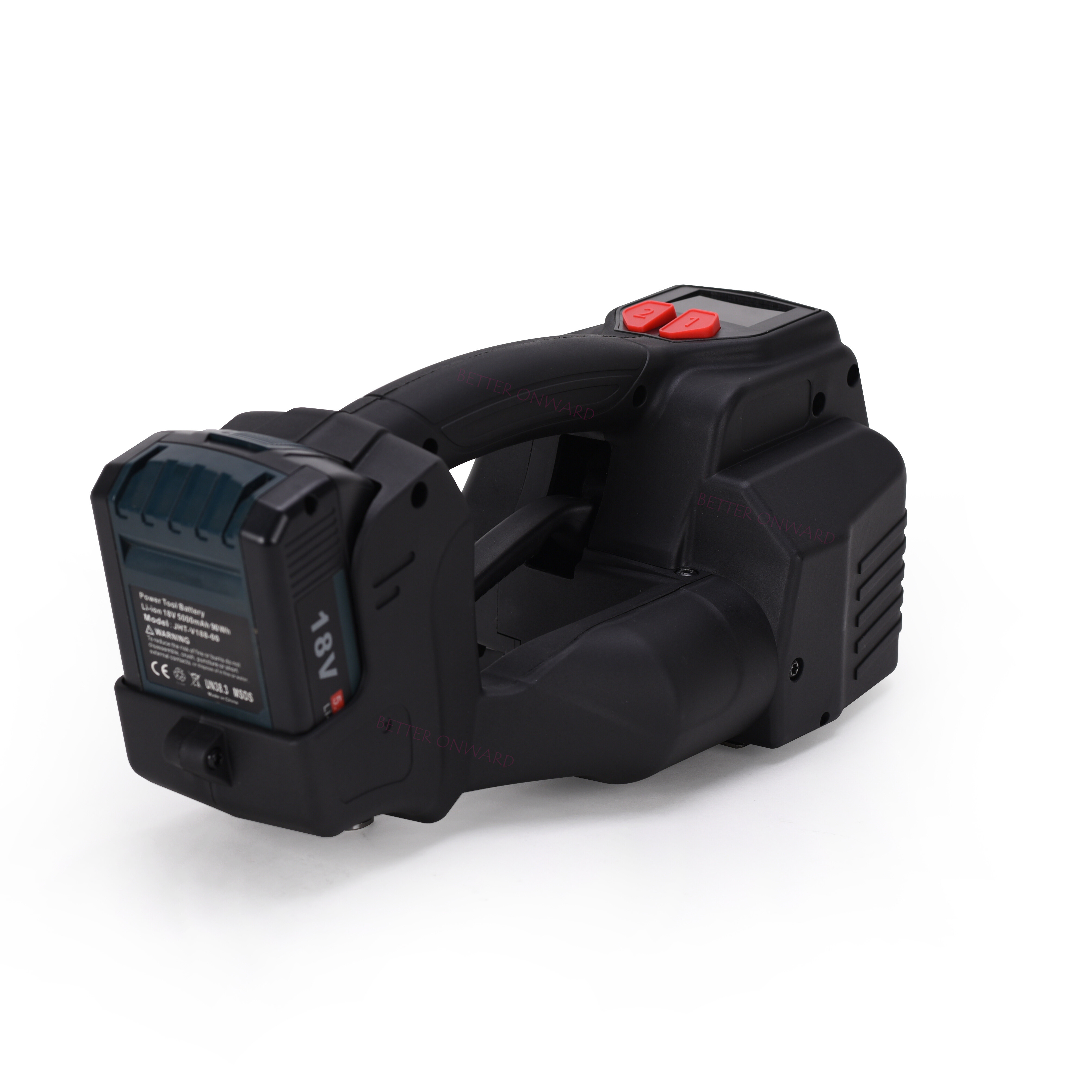 V6 Battery Powered 400-3500N Tension Force 13mm 16mm PP PET Plastic Straps Electric Strapping Tool