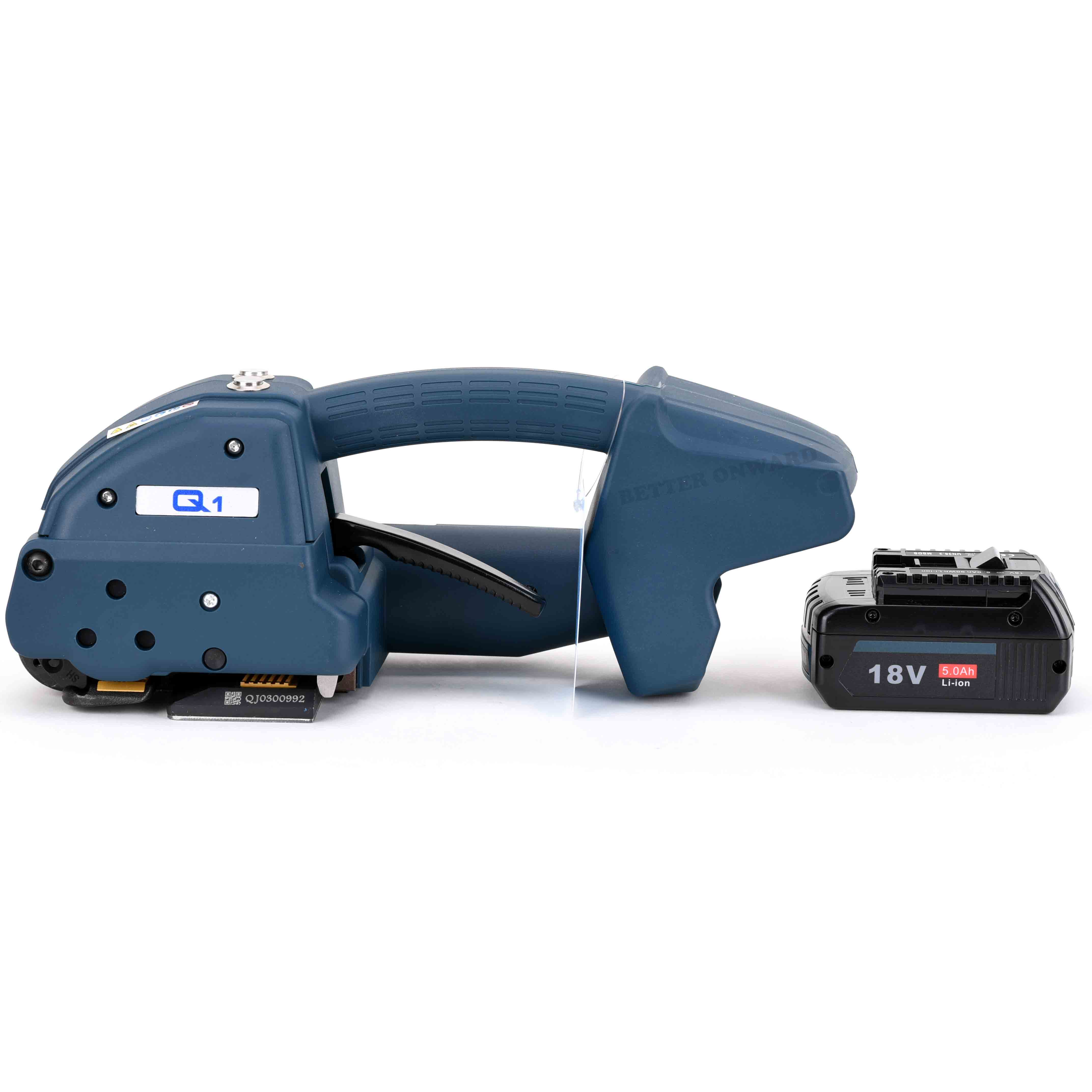 Q1 Full Automatic Battery Storage Type PP PET Straps Friction Welding Strapping Tool