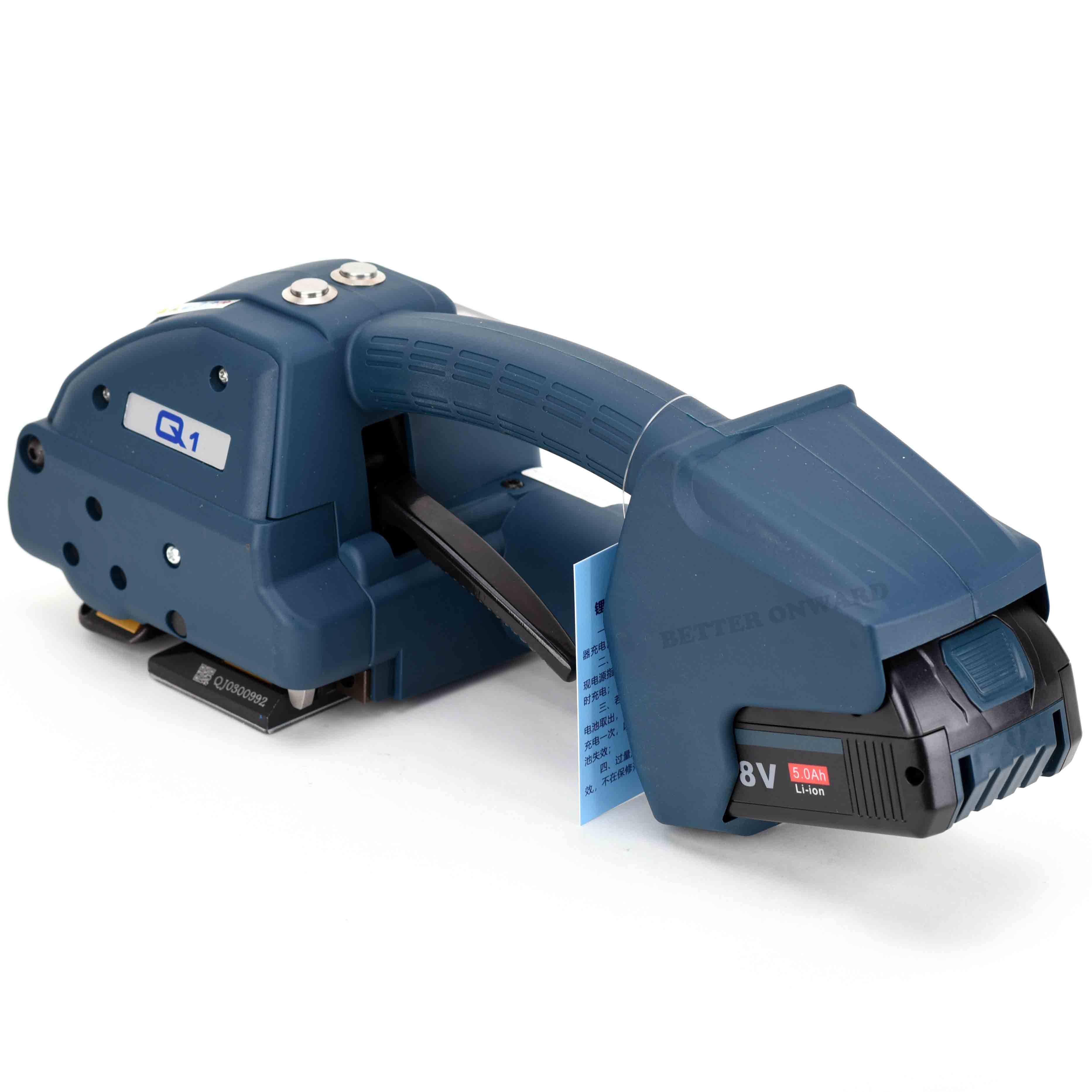 Q1 Full Automatic Battery Storage Type PP PET Straps Friction Welding Strapping Tool