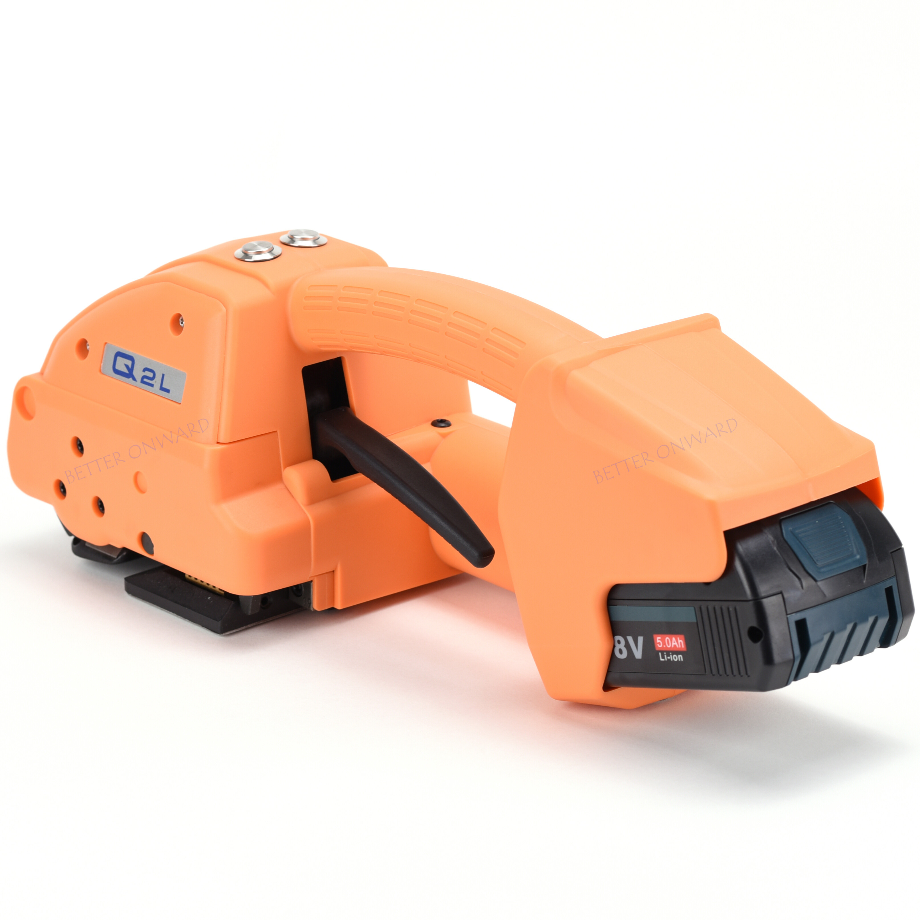 Q2L Handheld Automatic 16mm 19mm PP PET Plastic Band Strapping Machine for Wooden Case