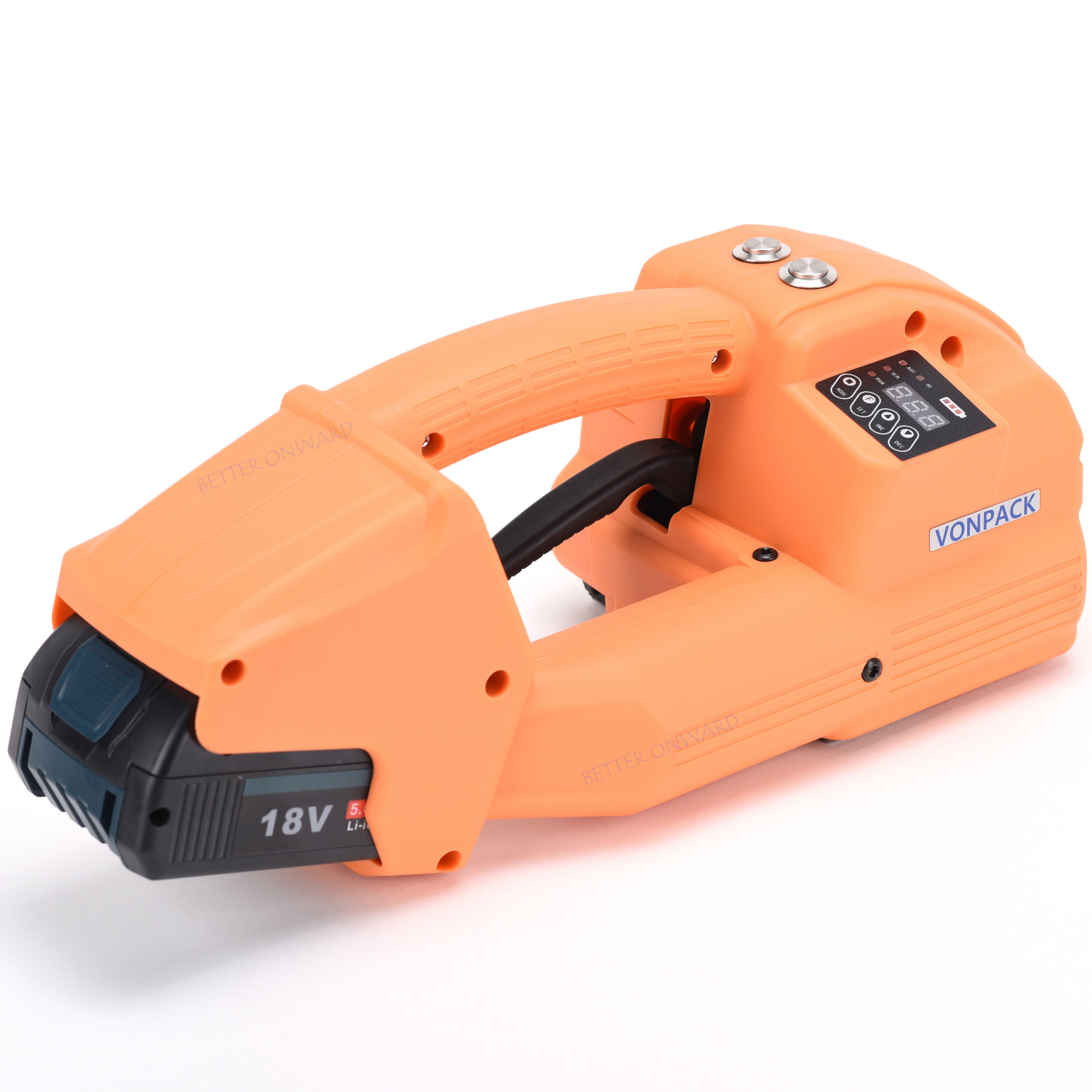 Q2L Handheld Automatic 16mm 19mm PP PET Plastic Band Strapping Machine for Wooden Case