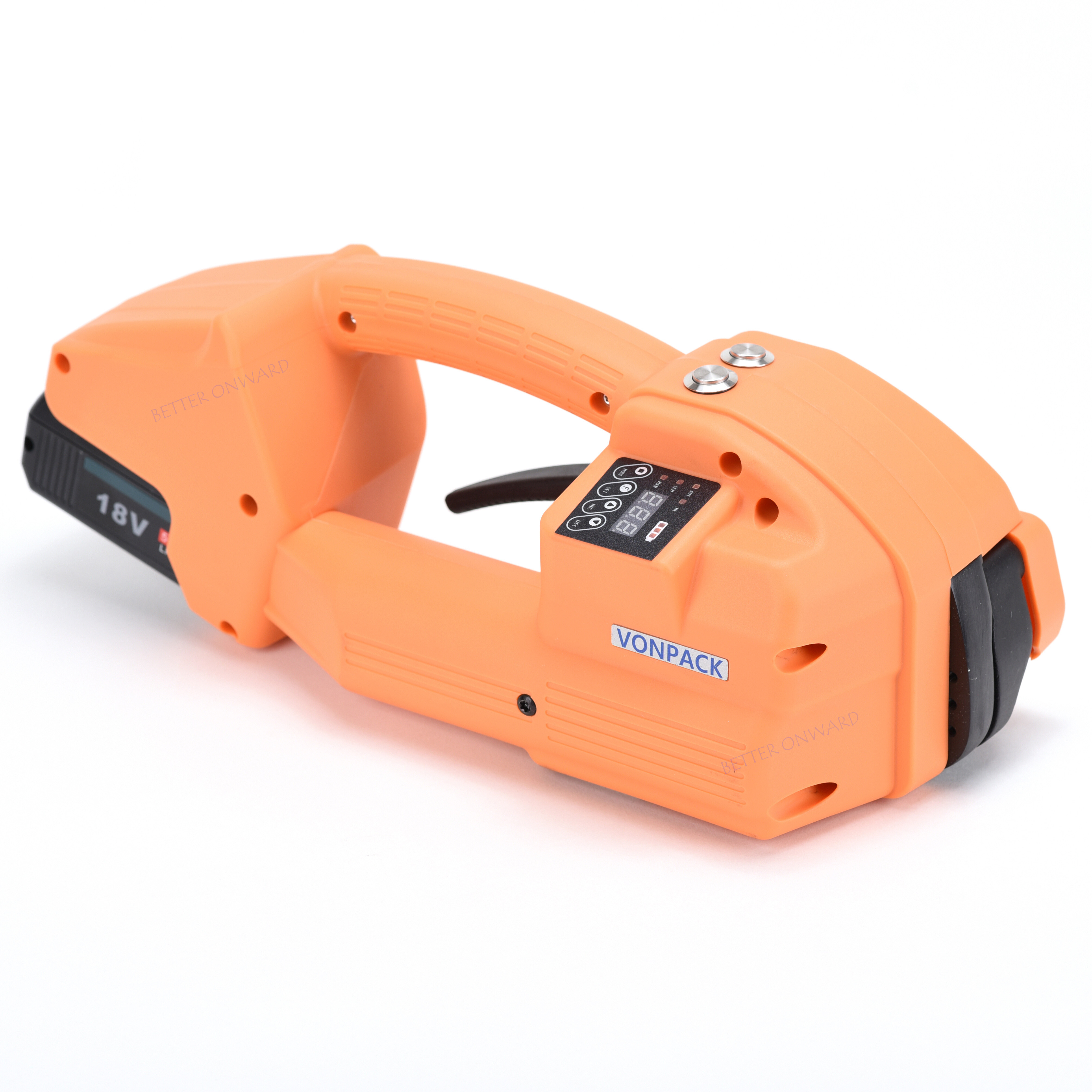Q2L Handheld Automatic 16mm 19mm PP PET Plastic Band Strapping Machine for Wooden Case
