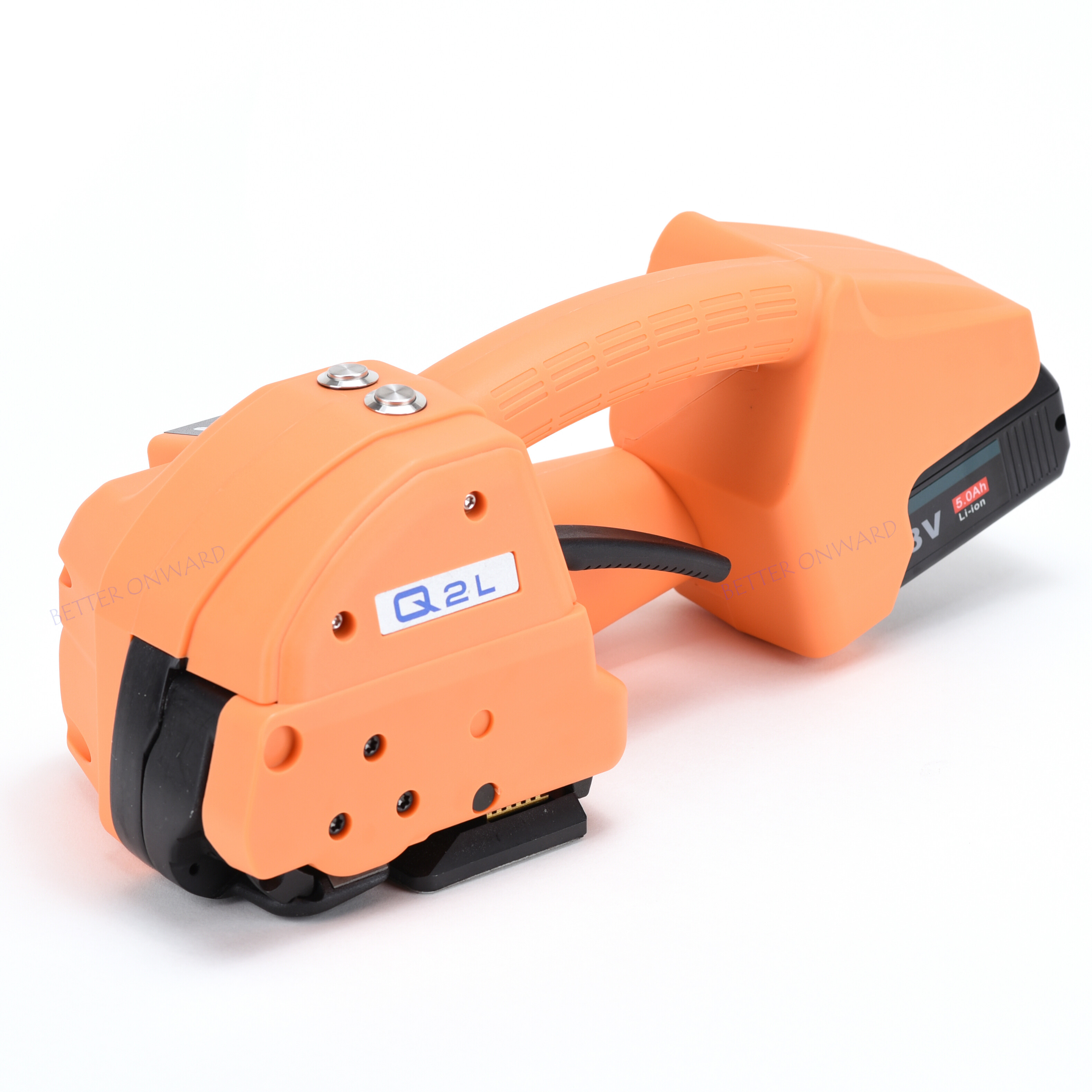 Q2L Handheld Automatic 16mm 19mm PP PET Plastic Band Strapping Machine for Wooden Case