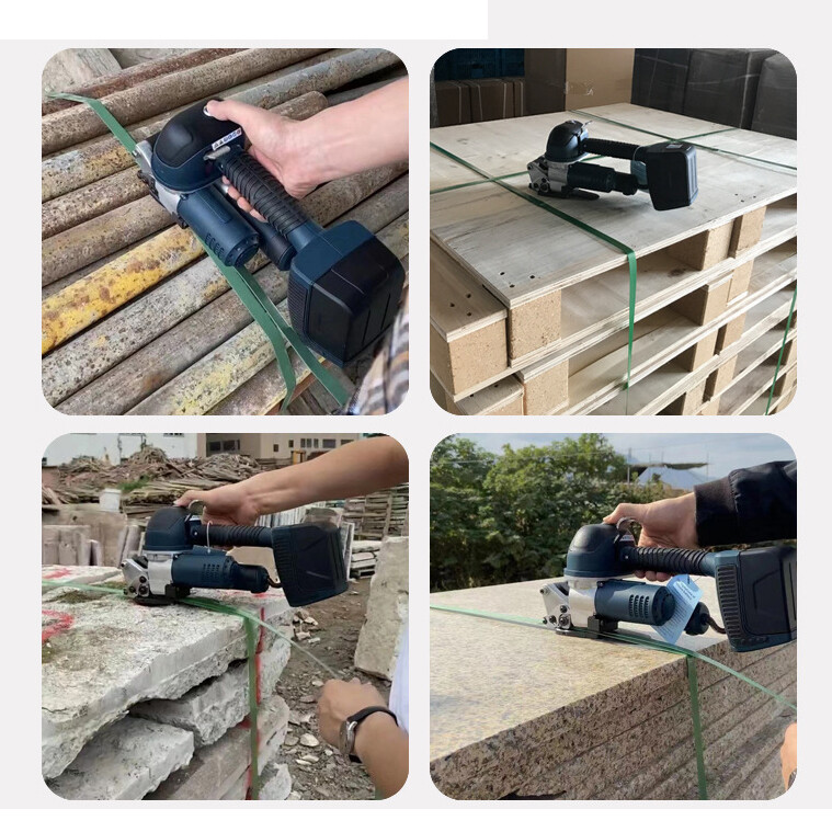 DD19A Handheld Electric Battery Powered Automatic 16mm 19mm Width Packing Straps Strapping Machine