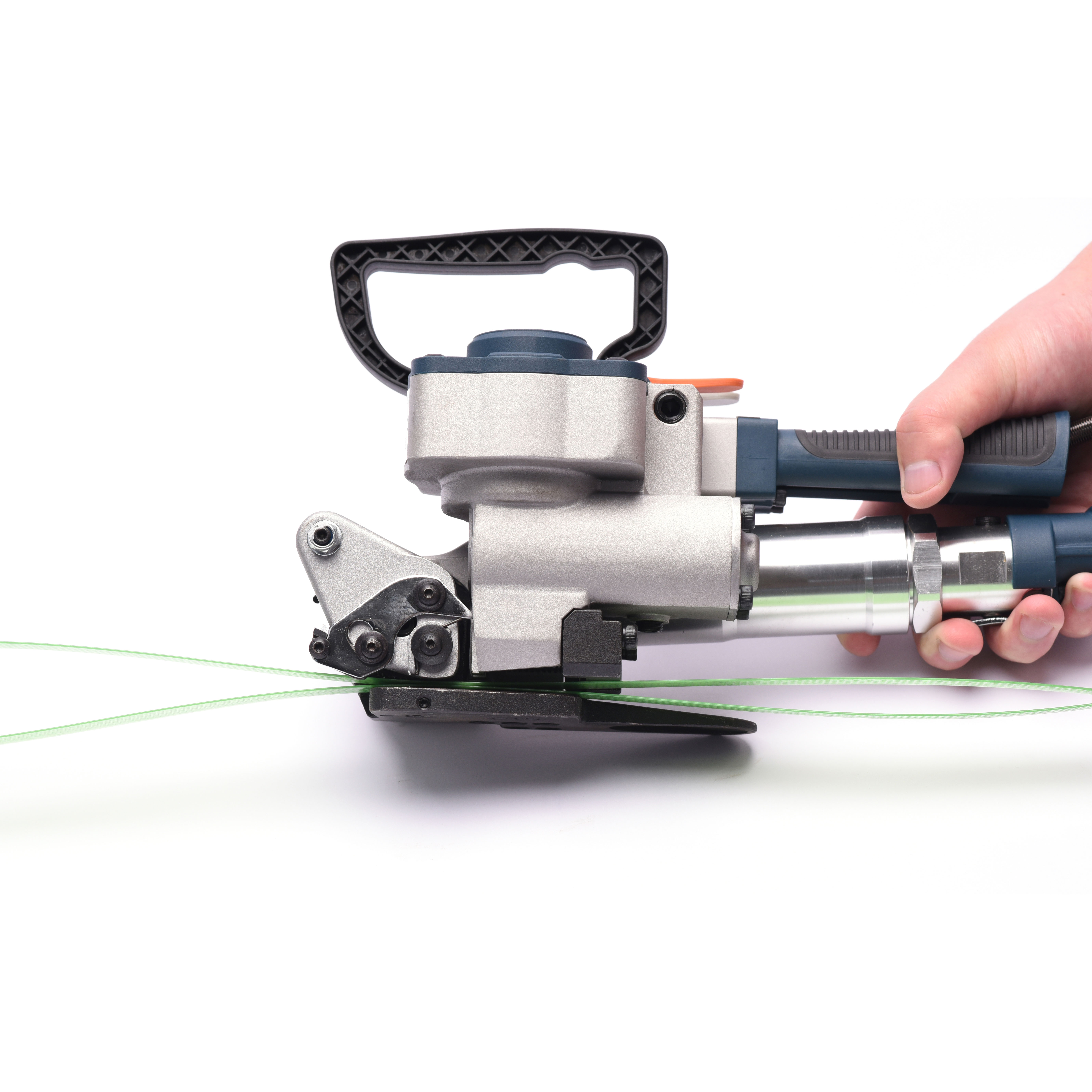 B25 Pneumatic Packer Automatic Friction Welding PP PET Band Strapping Machine