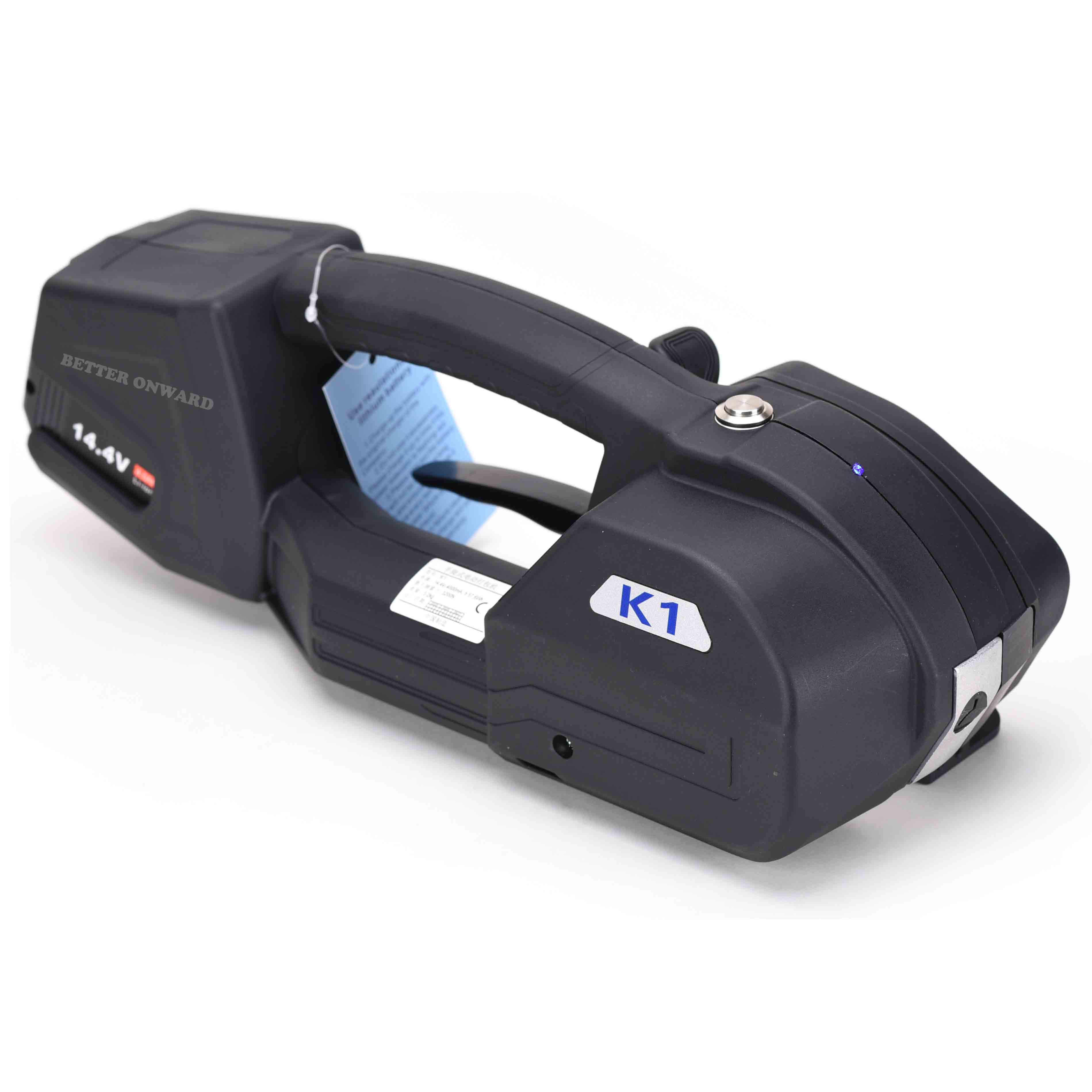 K1 Battery Powered PP PET Plastic Strapping Machine