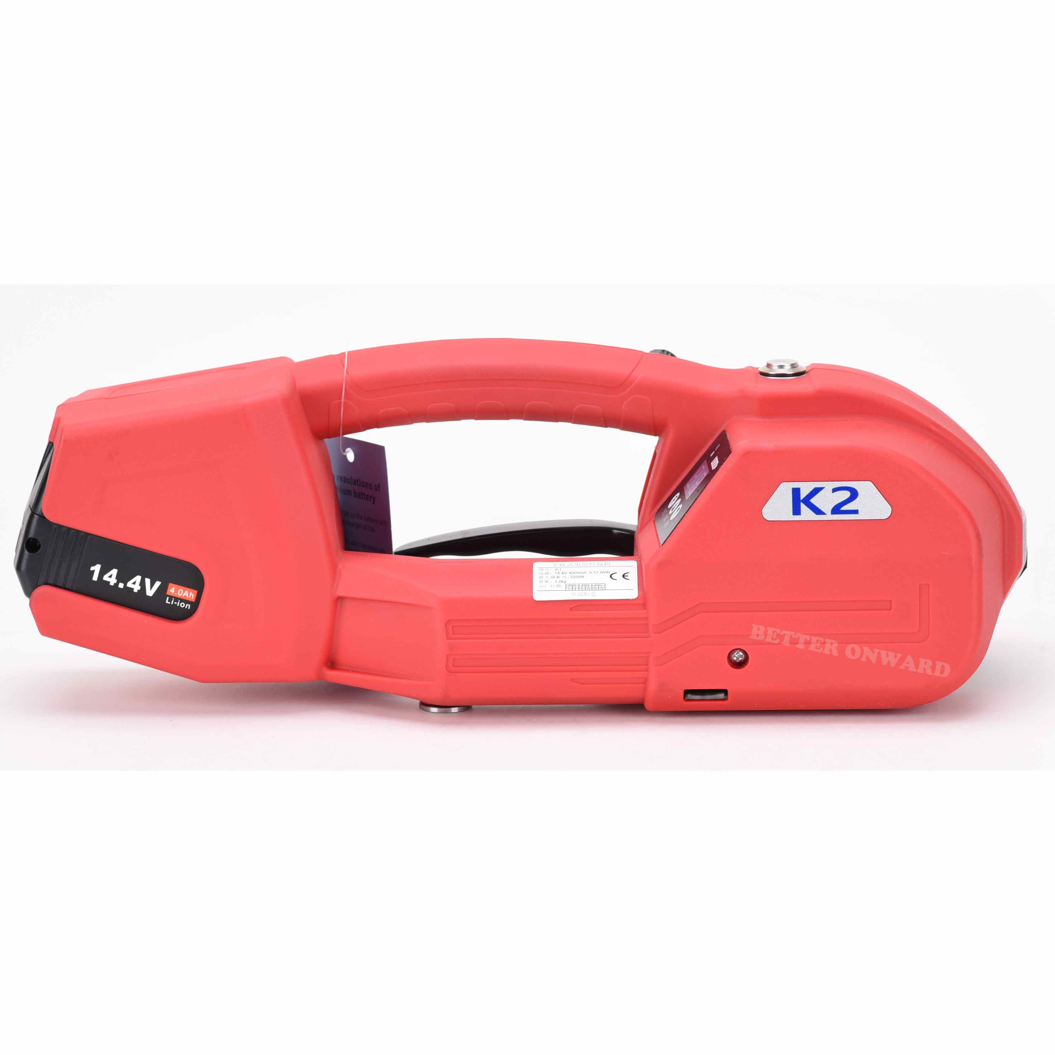 K2 Portable Electric Plastic PP PET Packing Belt Strapping Machine