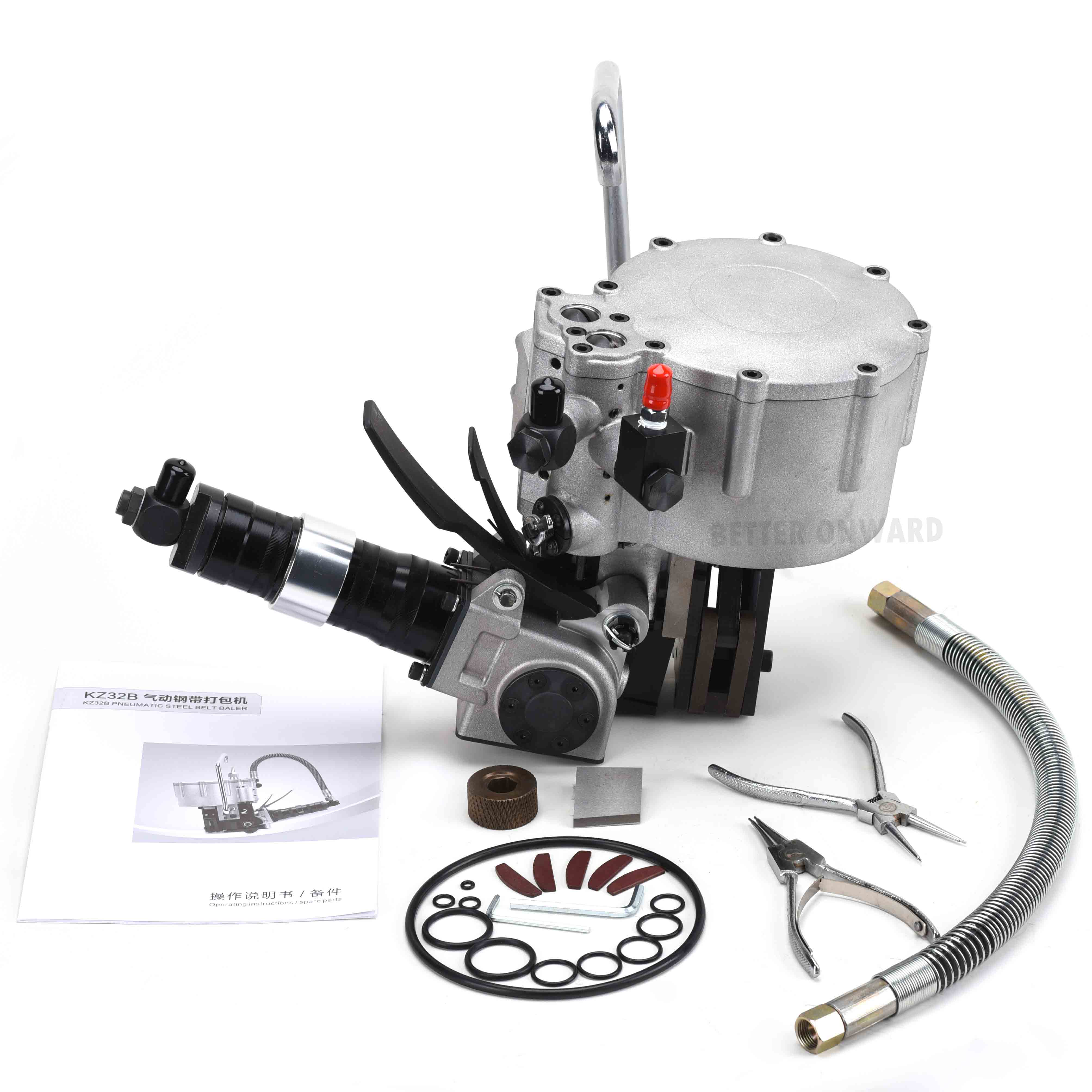 KZ32B Pneumatic Steel Strap Buckled Strapping Machine Combination Packing Tool
