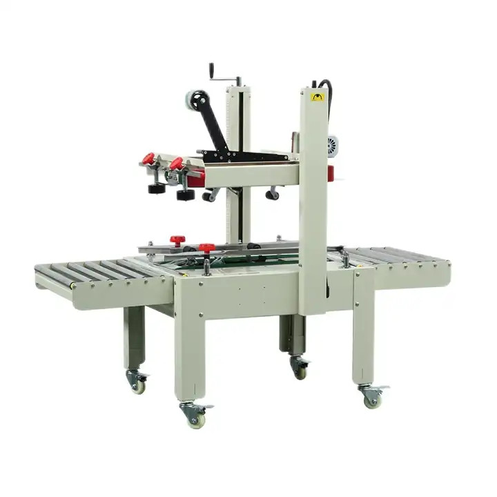 Factory Sale FXJ6050 Automatic Express Carton Box Sealer Cardboard Case Adhesive Tape Sealing Machine