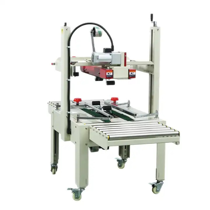 Factory Sale FXJ6050 Automatic Express Carton Box Sealer Cardboard Case Adhesive Tape Sealing Machine