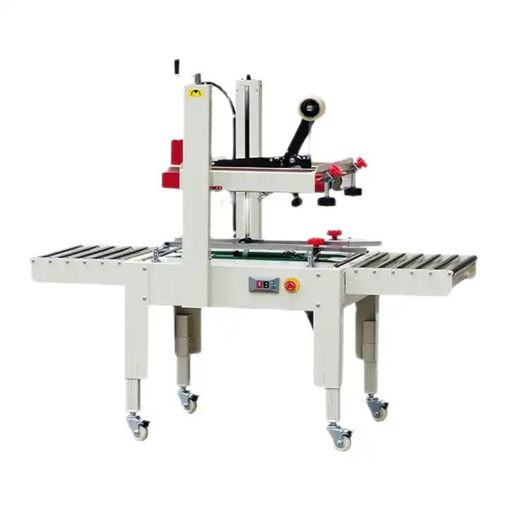 Factory Sale FXJ6050 Automatic Express Carton Box Sealer Cardboard Case Adhesive Tape Sealing Machine