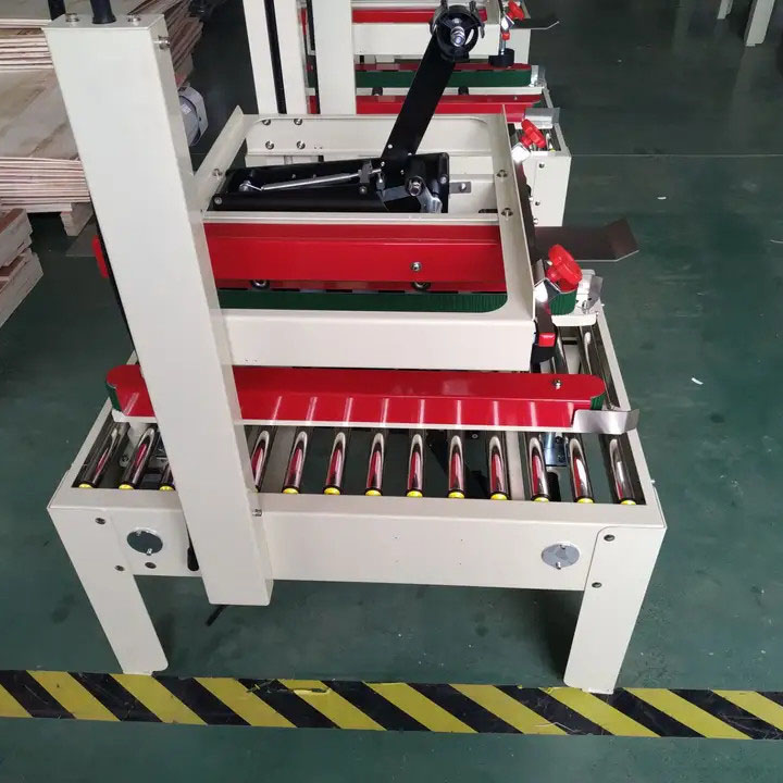 FXJ6050B Semi-Automatic Heavy Carton Box Sealer Adhesive Tape Sealing Packing Machine