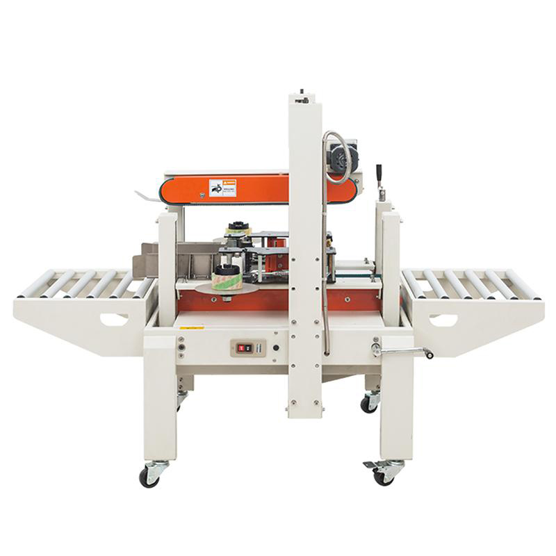 DFXA5050C Semi-Automatic Adhesive Tape Foam Box Side Sealer Cardboard Carton Side Sealing Machine