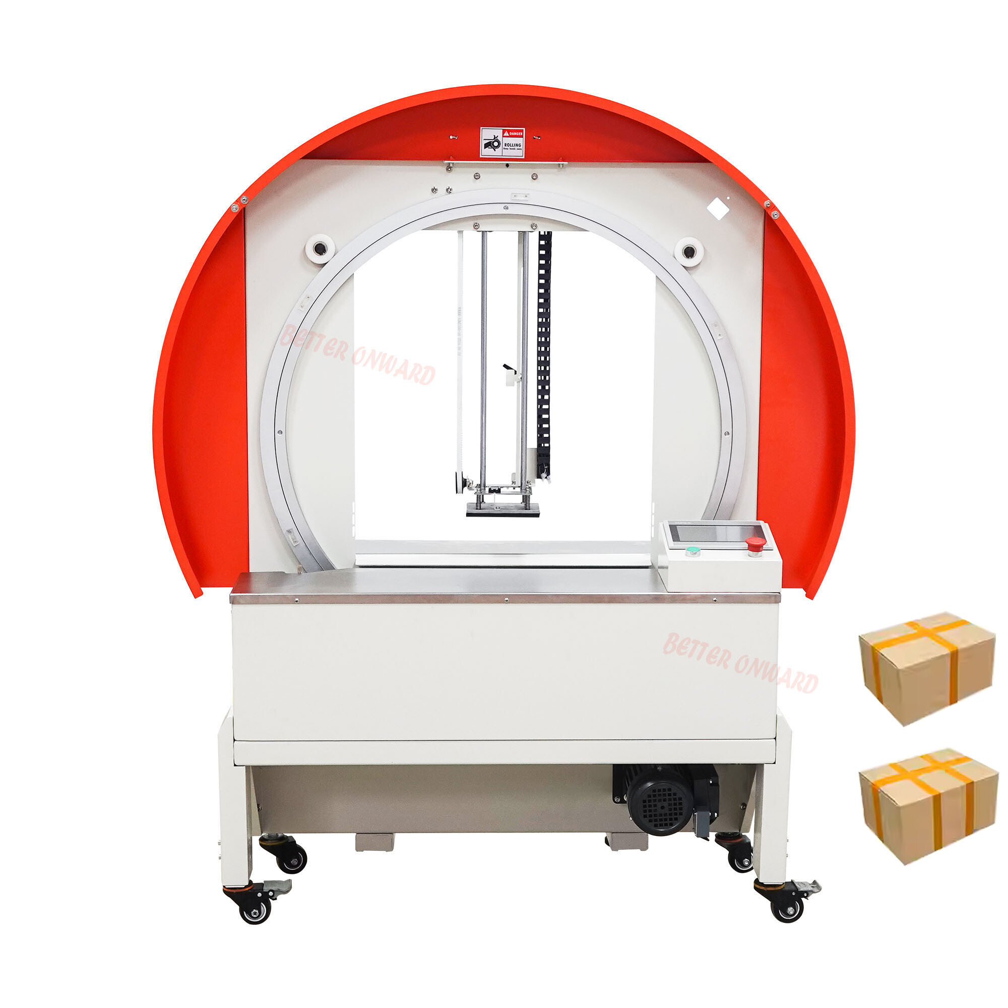 FXW6060 Automatic Carton Adhesive Tape Wrapping and Sealing Machine FXW6060 Automatic Carton Adhesive Tape Wrapping and Sealing Machine