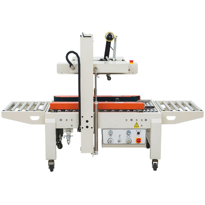DQFXC5050 Fully Automated Random Size Adjustment Cardboard Case Sealer Carton Sealing Machine