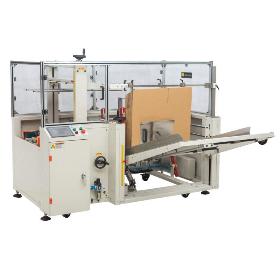 DKX4540 Fully Automatic Cardboard Box / Carton / Case Erector and Sealer