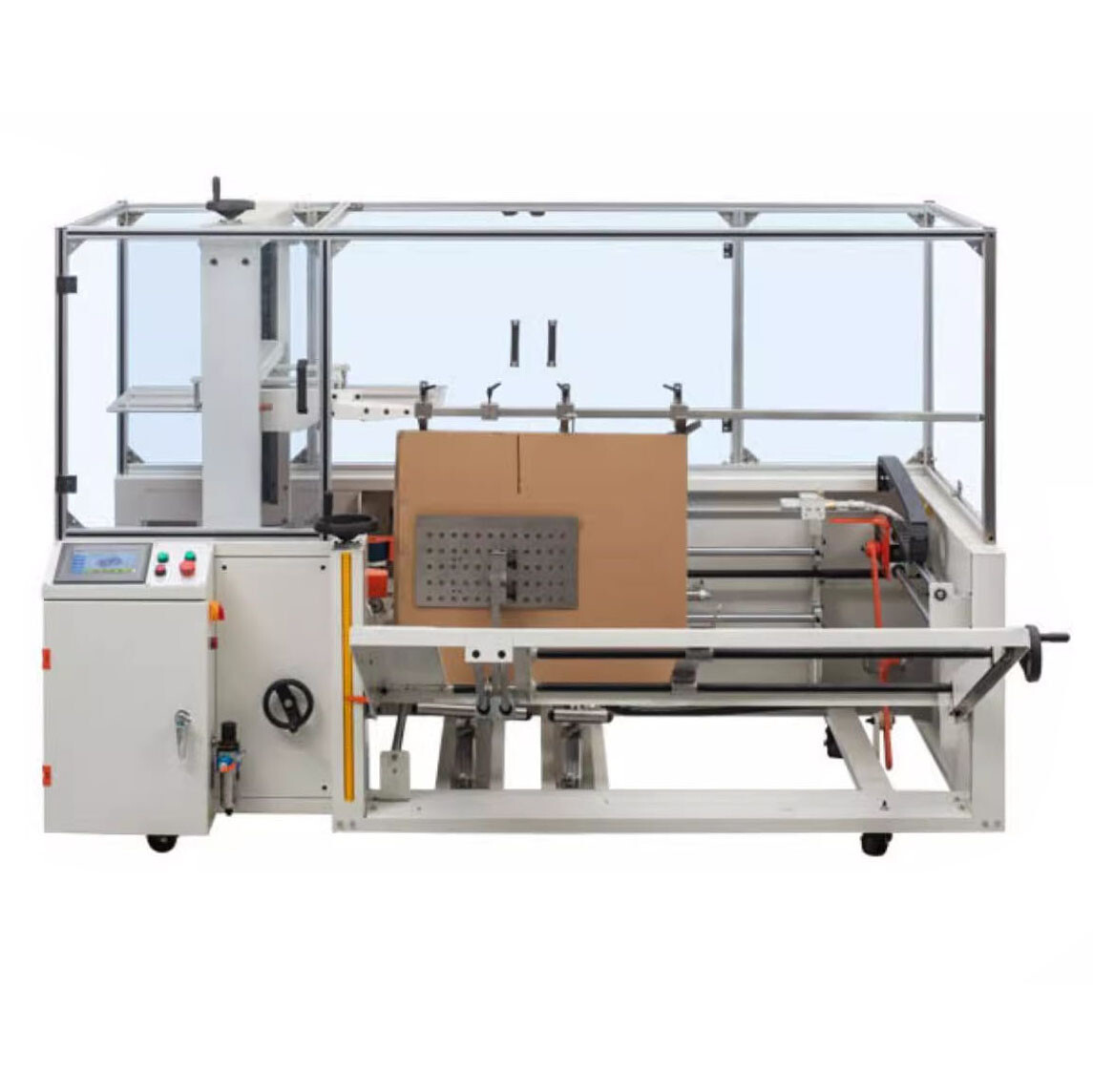 DKX5070 Food Industry Full Automatic Vertical Corrugated Paper Case Carton Box Erector