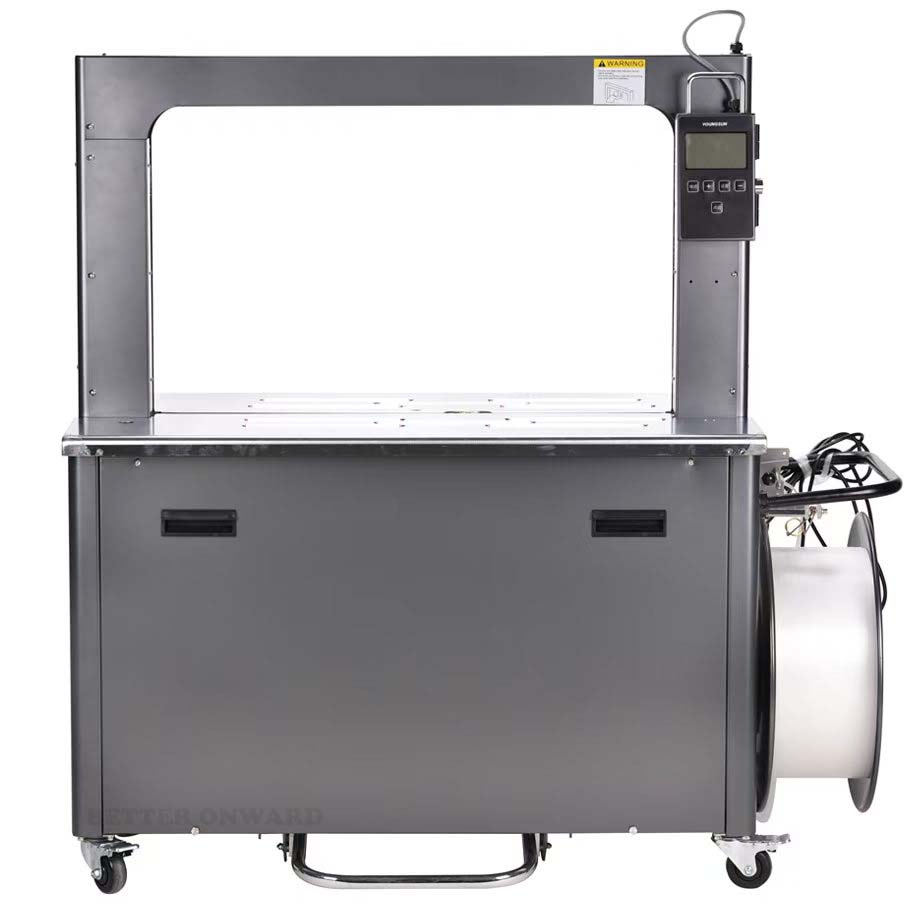 YS-609 Automatic PP Belt Strapping Machine for Packing Magazines